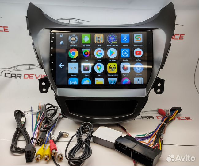 Магнитола Elantra 2011-2015 Андроид