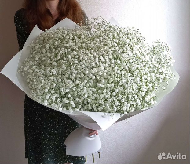 Букет из гипсофилы