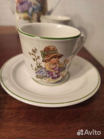 Сервиз фарфор детский