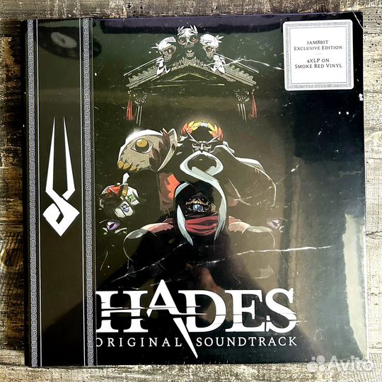 Hades: Original Soundtrack 4LP / Smoke Red Vinyl