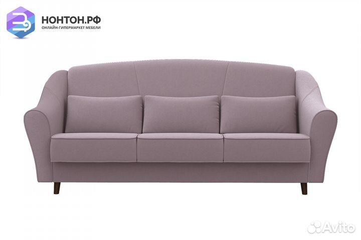 Диван книжка Оливер светло-розовый