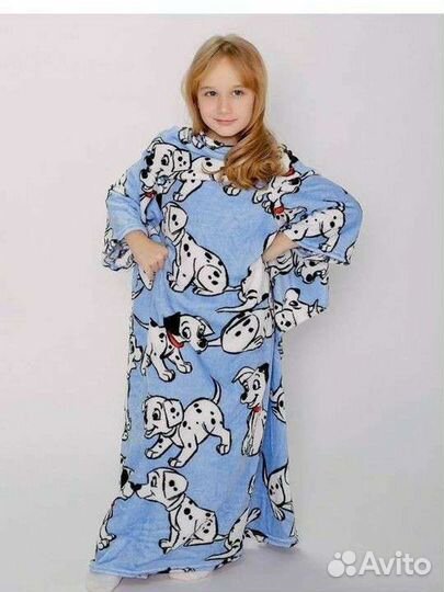 Плед с рукавами