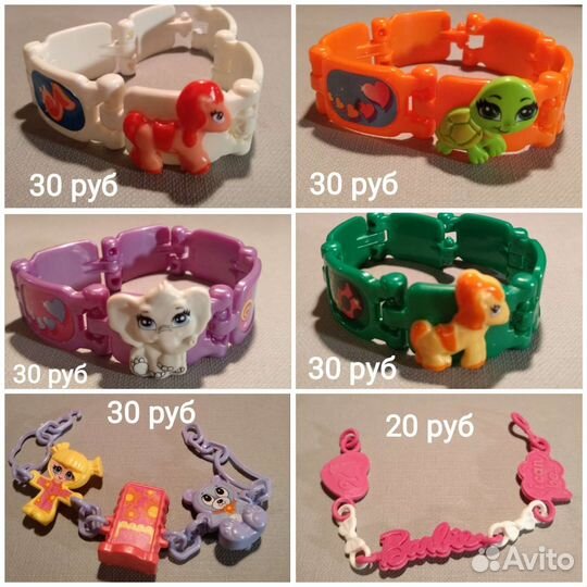 Киндеры Барби, Винкс и другие