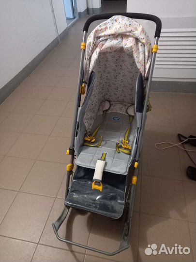 Детские санки коляска