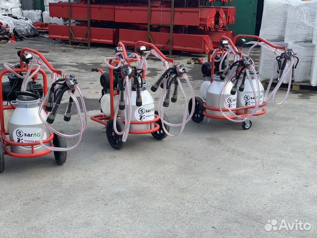 Доильный аппарат сухого типа доилка Турция SarAgri