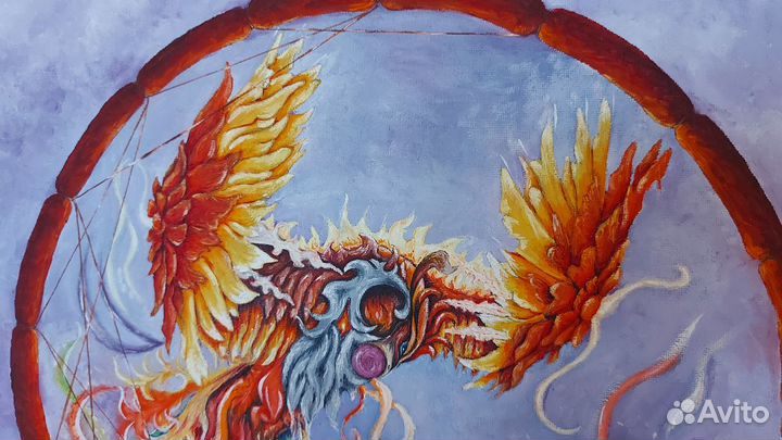 Картина маслом,феникс,этнос
