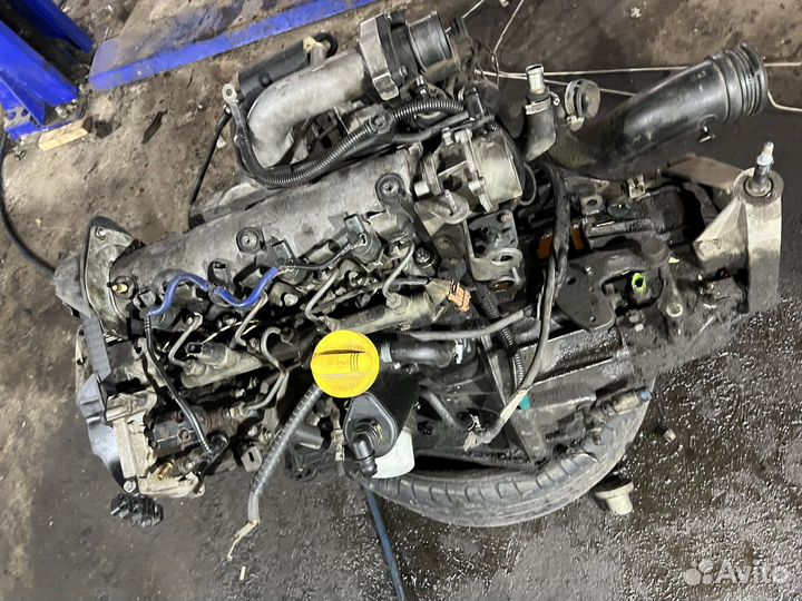 Двигатель дизель Renault Laguna 2 F9Q754