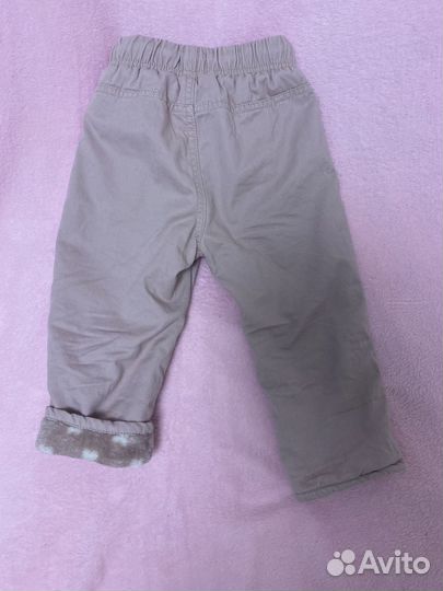 Брюки утепленные