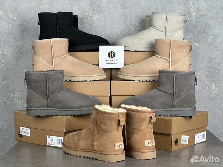 Комплект Ugg Classic Mini II + Галоши