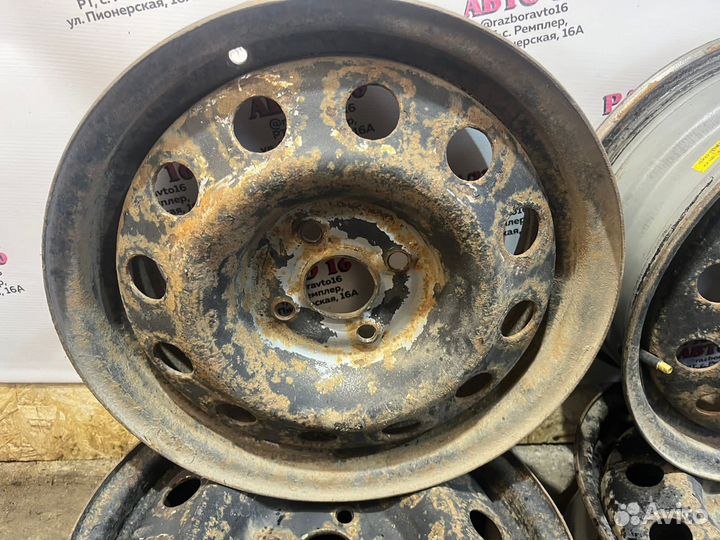 Диски R15 Kia Rio, Hyundai Solaris