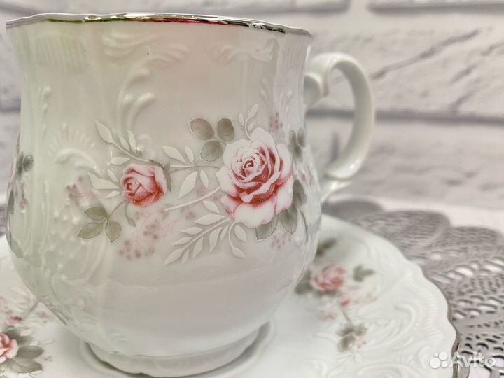 Чашка с блюдцем 