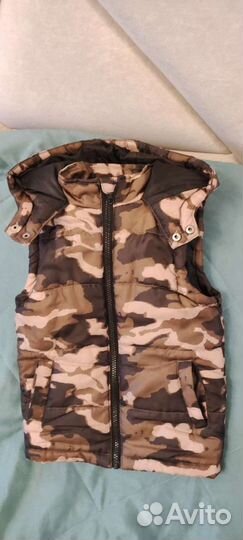 Жилет камуфляжный на 4-5 лет, рост 104-110