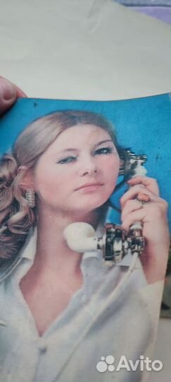 Открытки-стерео 3D подмигивающая винтаж СССР