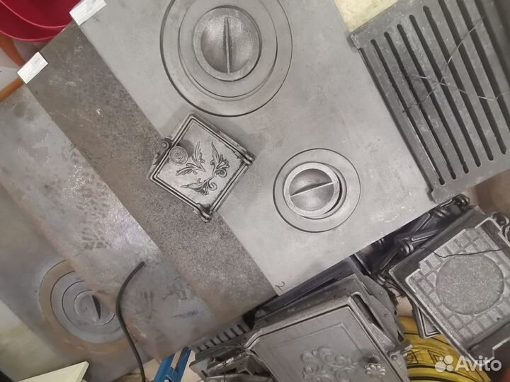 Колосники, дверцы чугунные для печей