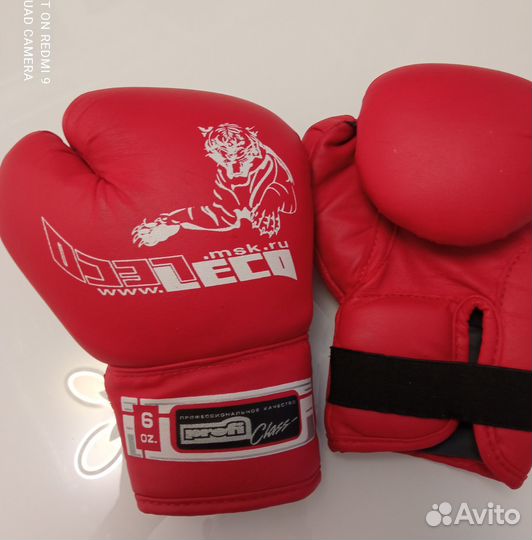 Продаю детские боксерские перчатки б/у, фирма Leco