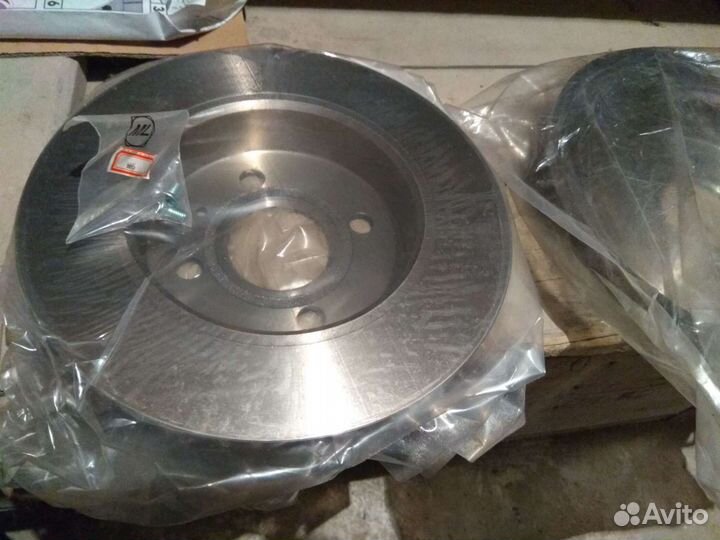 Тормозные диски Opel Astra G (задние) + колодки
