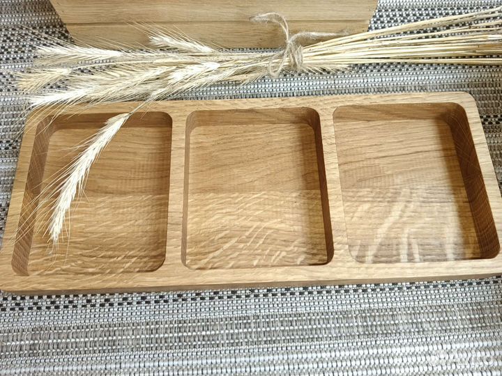 Менажница деревянная