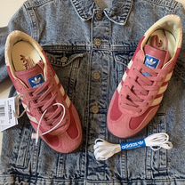 Кроссовки adidas газели розовые