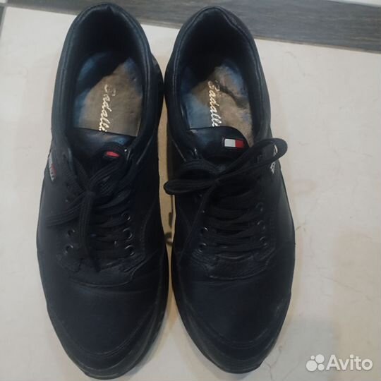 Кроссовки мужские натуральная кожа