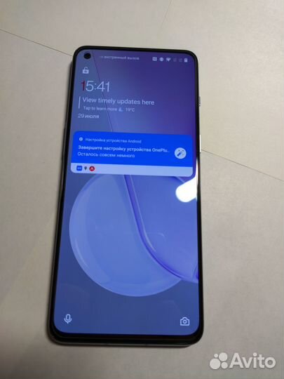 Oneplus 9rt голубой