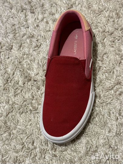 Слипоны женские Lacoste 38 - 38,5