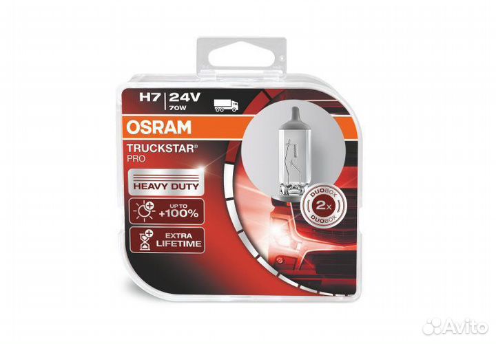 Лампа галогенная osram H7 Truckstar Pro (next GEN)