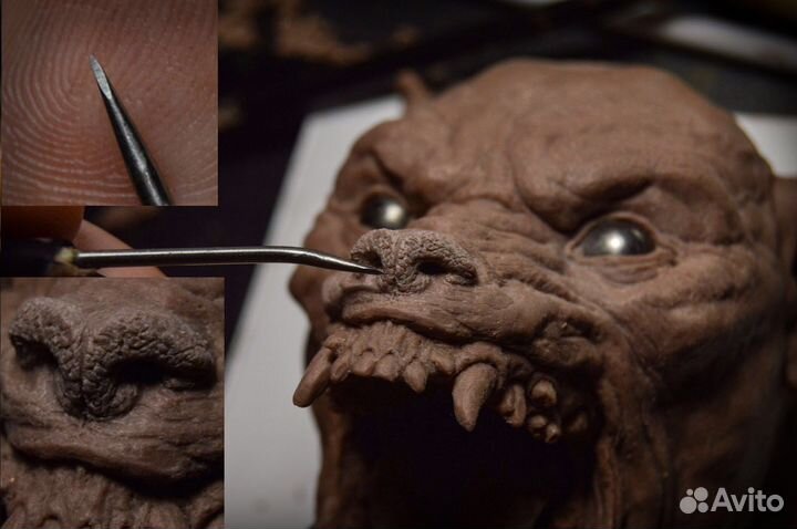 Стек для лепки №2 (плоская петля и игла со срезом)