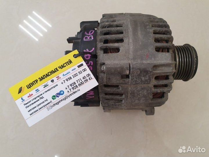 Генератор Volkswagen Passat B6 cbab 2008