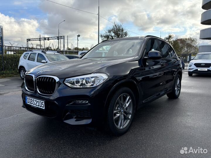 BMW X3 2.0 AT, 2021, 62 000 км