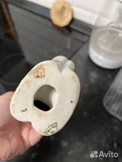 Фарфоровая статуэтка Олень Бемби Гжель СССР