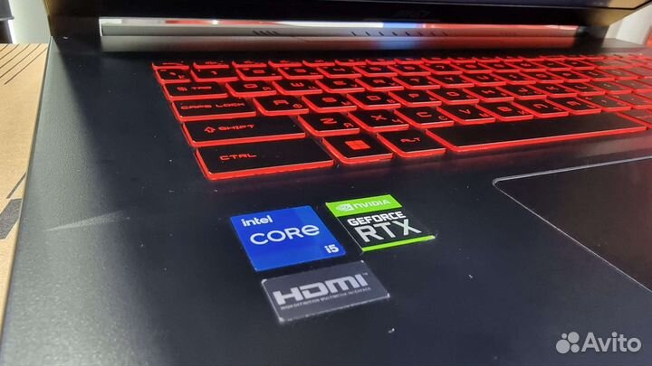 Игровой ноутбук MSI Katana 17.3