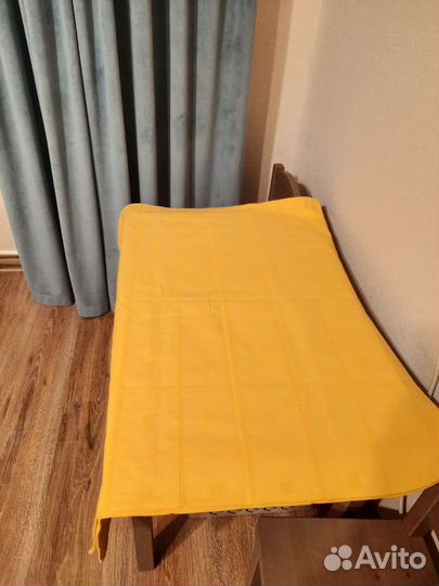 Скатерть лен и хлопок бу