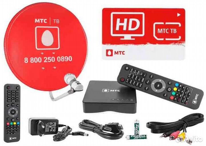 Спутниковое тв триколор, МТС