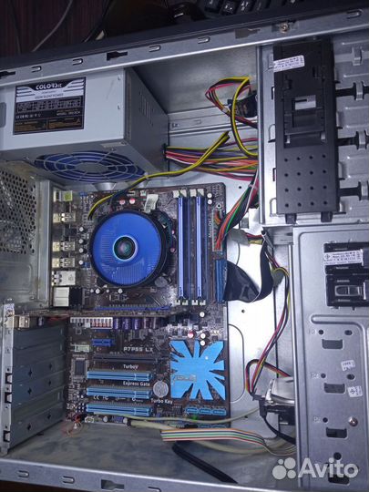 Пк Intel Core i3 4гб/500гб +монитор17