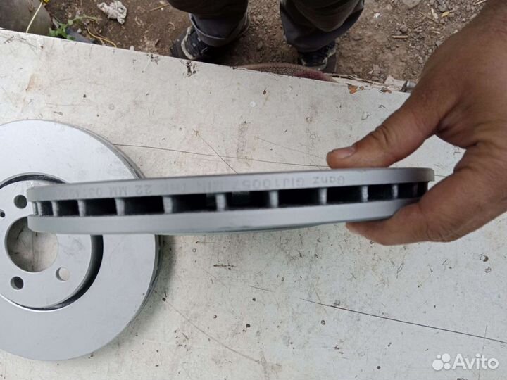 Тормозные диски пер Volkswagen Bora Octavia Golf