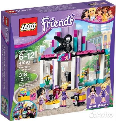 Новый Lego Friends 41093 Heartlake Hair Salon