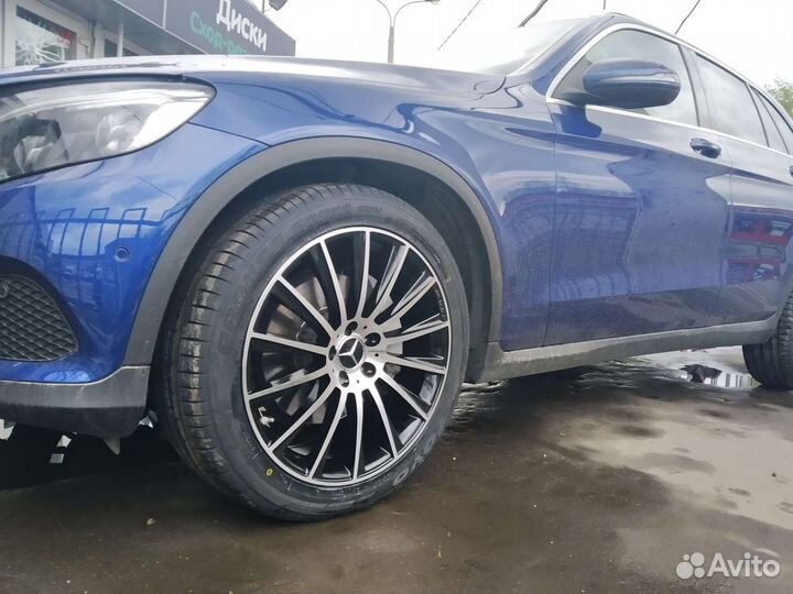 Разноширокие диски на Mersedes r18 5x112 новые