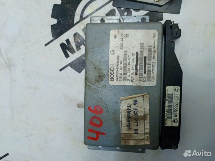 Блок управления двигателем Peugeot 406 XU10J4R