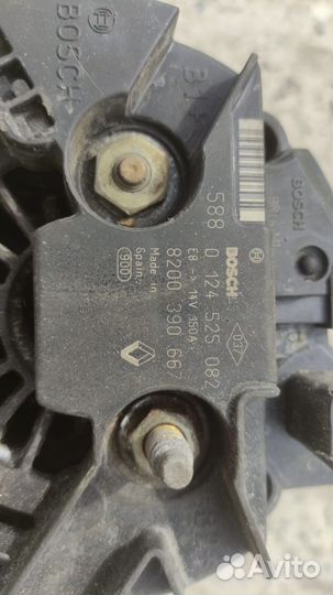 Генератор 8200390667 Renault 1.5DCi K9K