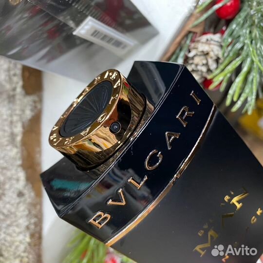 Bvlgari man in black