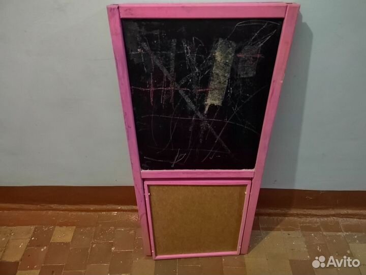 Мольберт детский двухсторонний, б/у