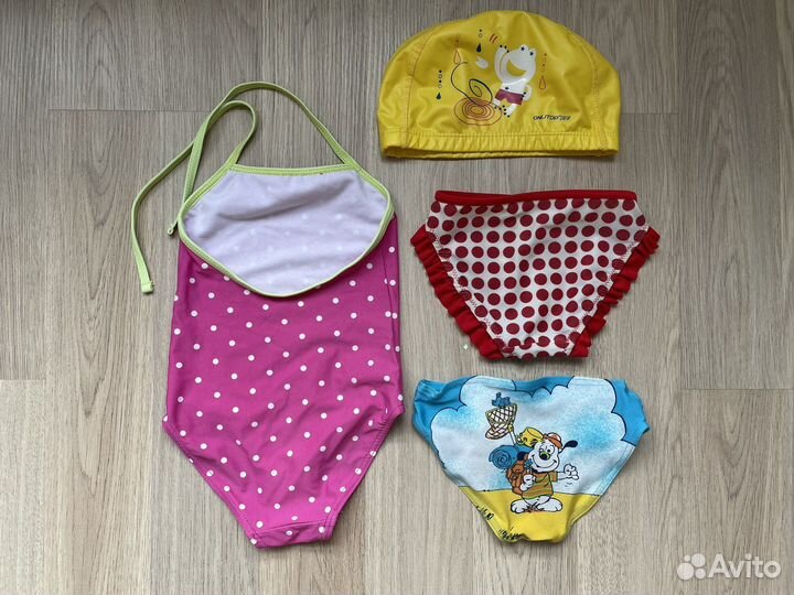 Купальник/плавки 80-86-92, шапочка 46-50