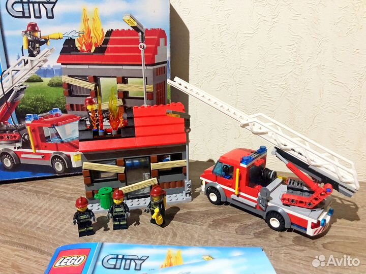 Lego City 60003 Тушение пожара