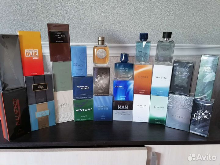 Мужская туалетная вода avon и Орифлейм