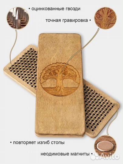 Доска Садху для гвоздестояния