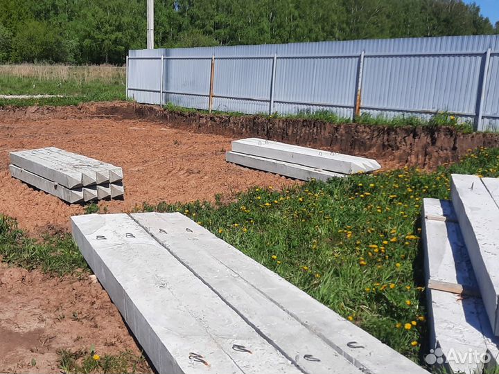 Фундамент из жб свай Большое Козино