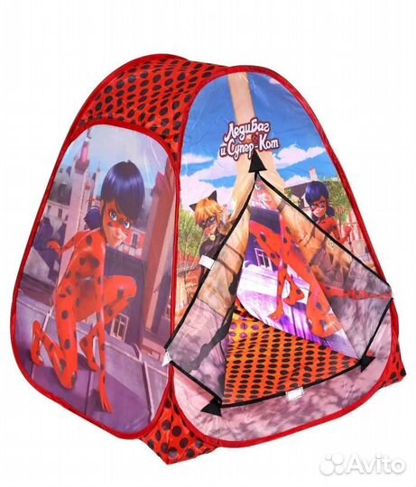 Палатка детская игровой домик для ребенка Леди Баг