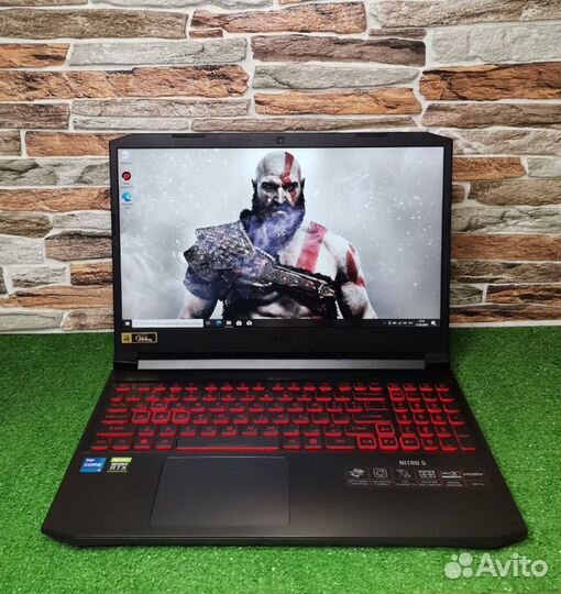 Игровой ноутбук Acer nitro 5 i5 11го/RTX 3050TI