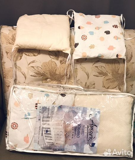 Бортики в кроватку