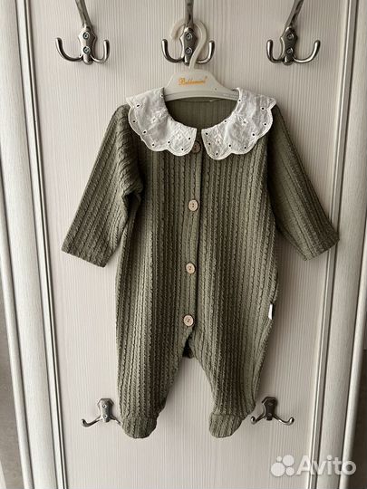 Комбинезон нарядный для девочки 68